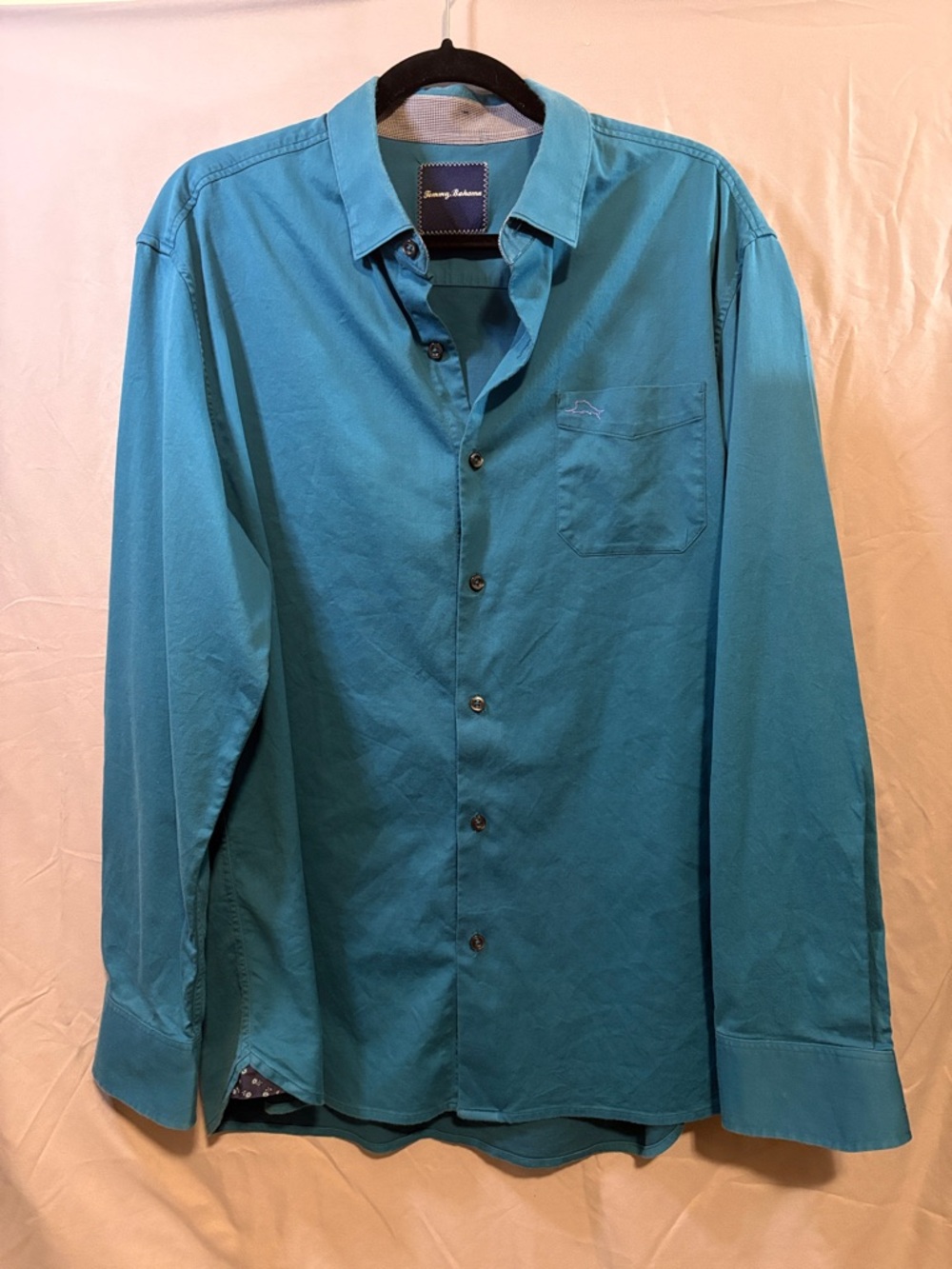 Tommy Bahama Teal Casual Button-Down Shirt